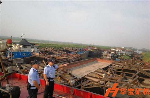 湖北打擊非法采砂、拆除砂石碼頭 監(jiān)利復綠41個港口碼頭！