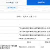 總投資約175億元!中電建聯(lián)合體中標廣東2000萬方/年砂石項目施工總承包