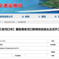 新建4個(gè)1000噸級(jí)泊位!湖北又一綜合碼頭開(kāi)工